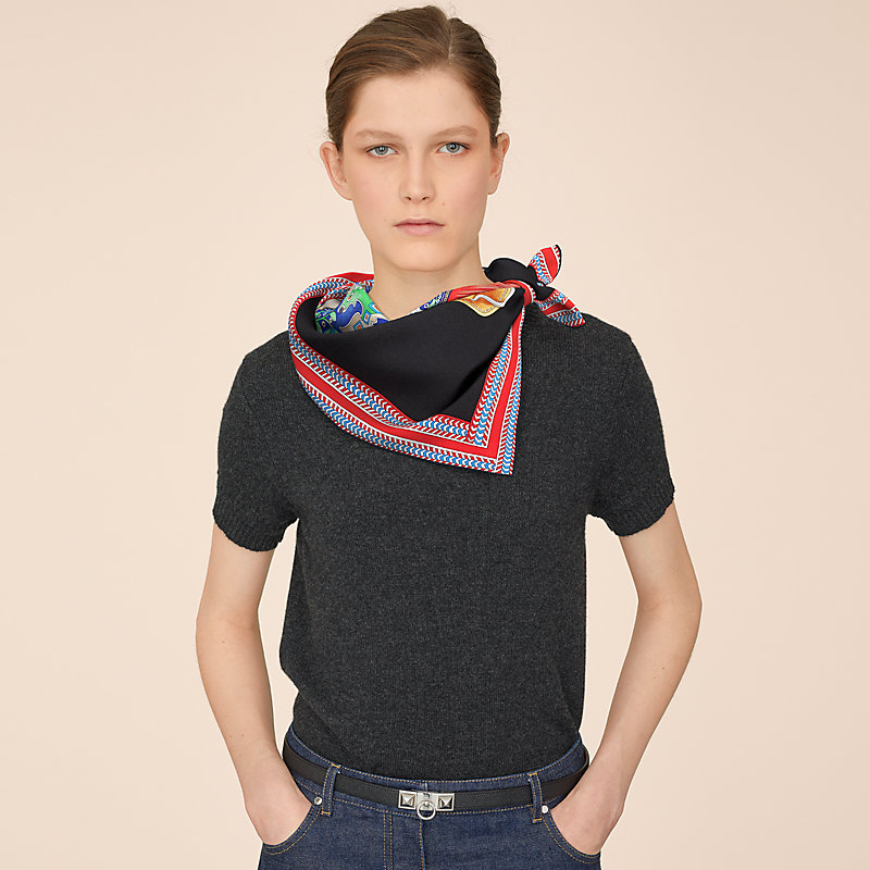 HERMÈS Selle des Steppes セルデステップ　カレ90 Selle des Steppes scarf 90 | Hermès Singapore